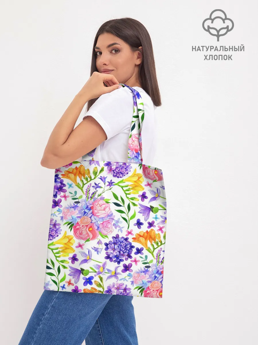 Шоппер база / Весенняя пора | Акварель