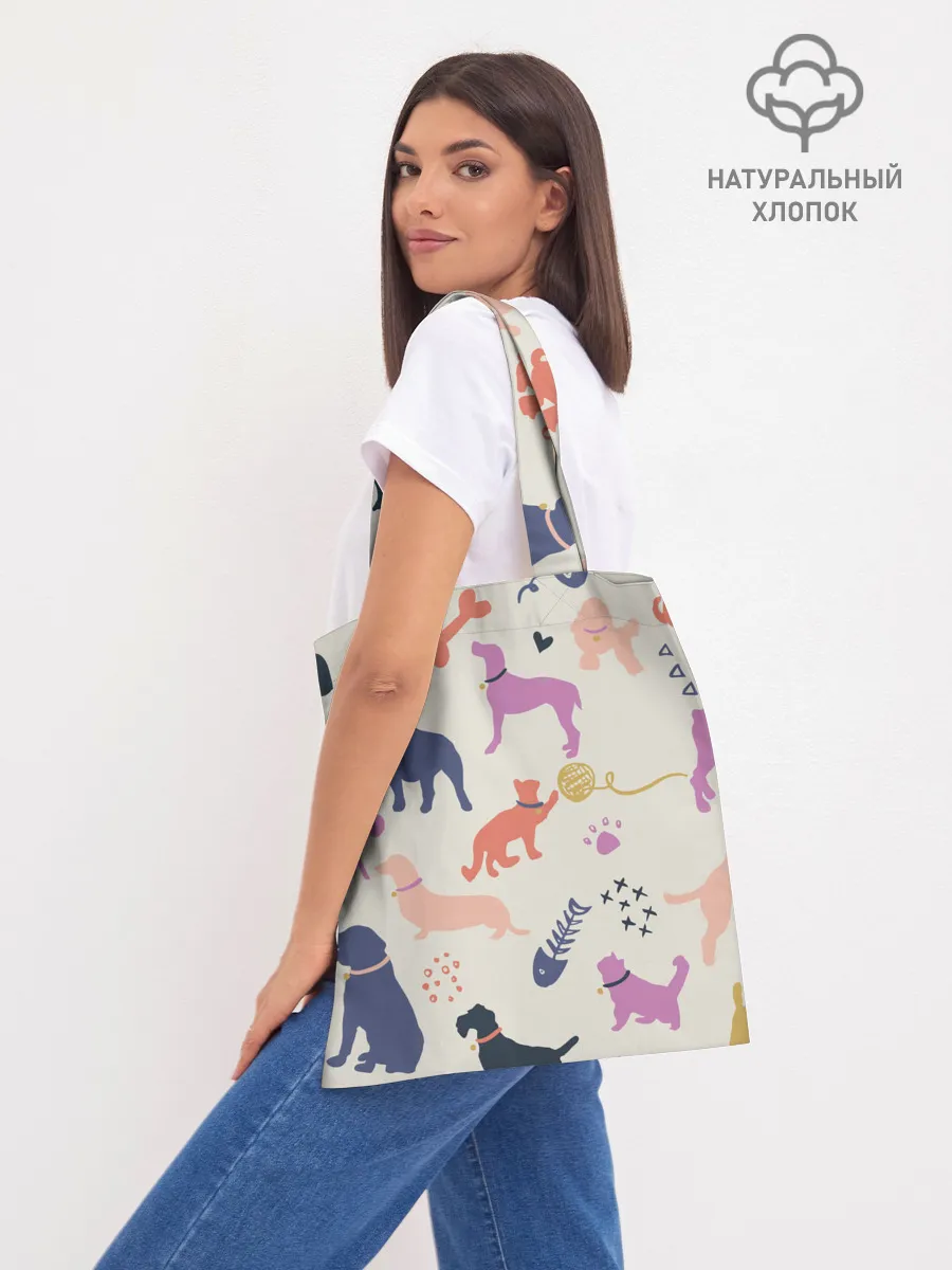 Шоппер база / Домашние животные паттерн | Pets pattern