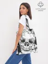 Шоппер база / Цветочный череп