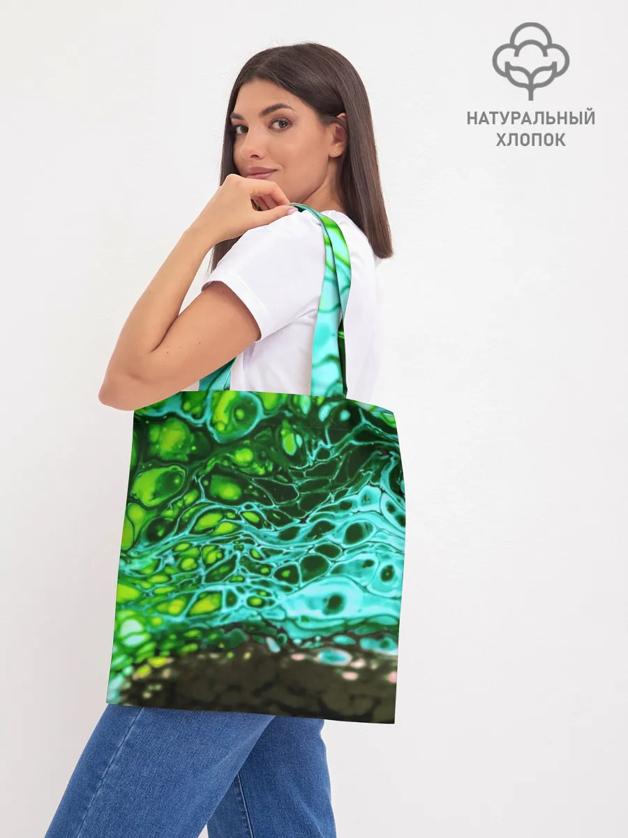 Шоппер база / Кислотные разводы краски