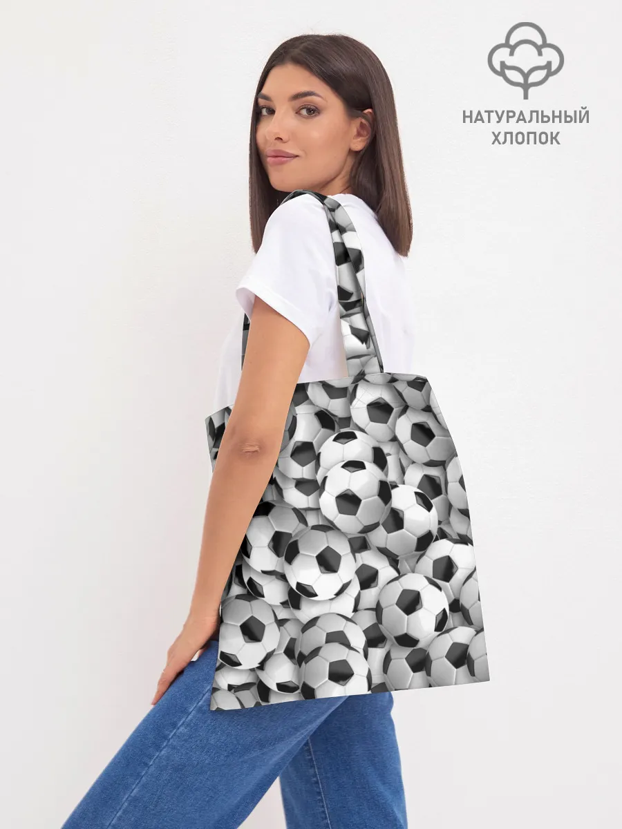 Шоппер база / футбольные мячи много