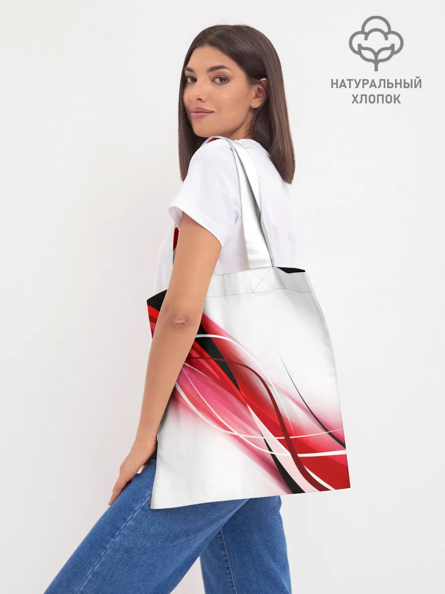 Шоппер база / GEOMETRY STRIPES RED