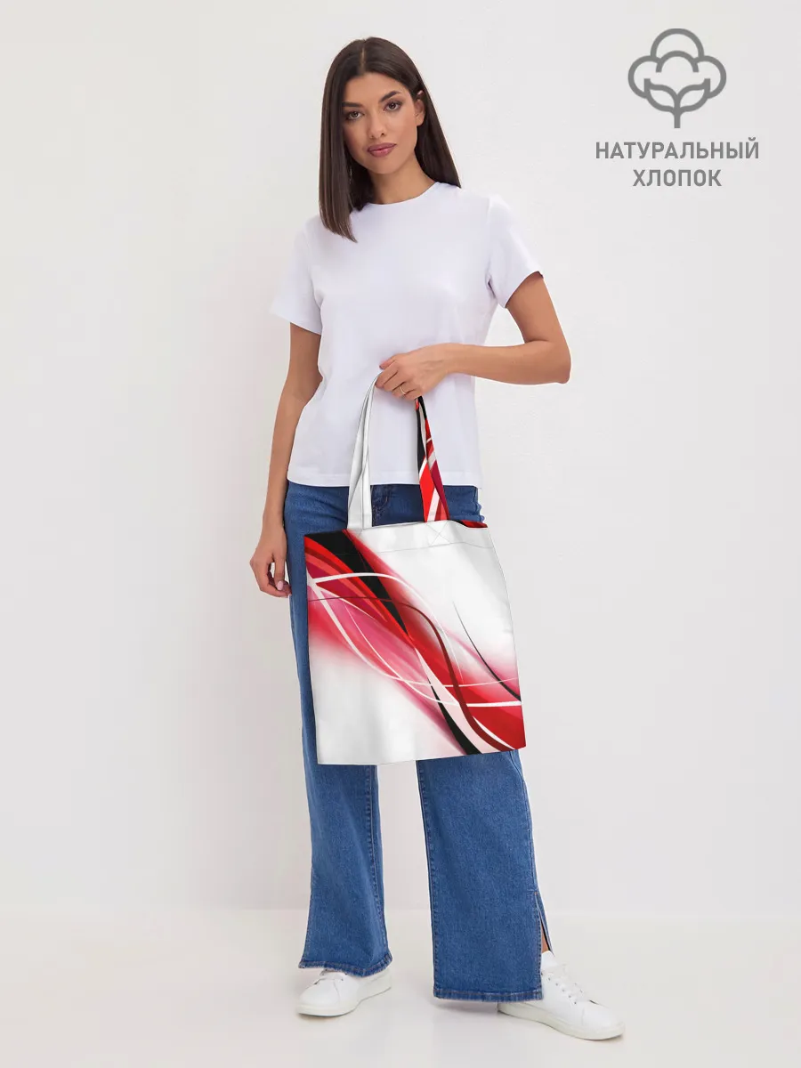 Шоппер база / GEOMETRY STRIPES RED