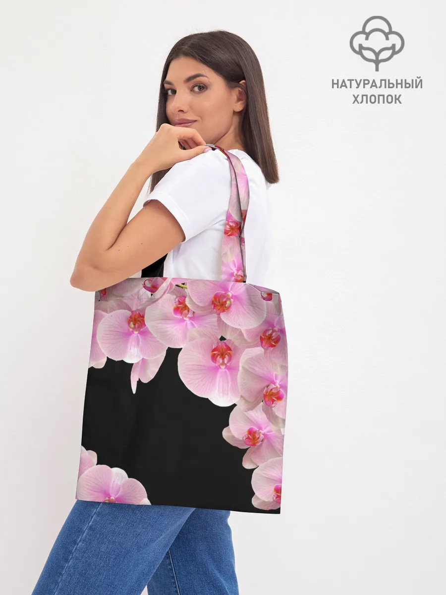 Шоппер база / Орхидеи в ночи