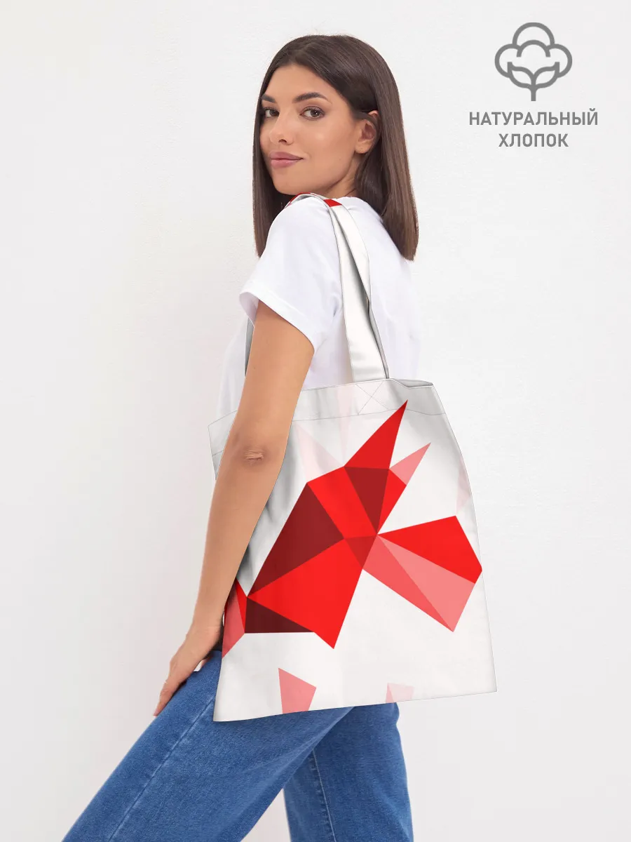 Шоппер база / GEOMETRY RED