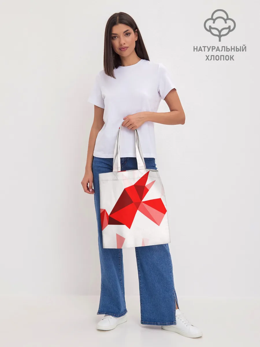 Шоппер база / GEOMETRY RED