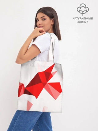 Шоппер база / GEOMETRY RED