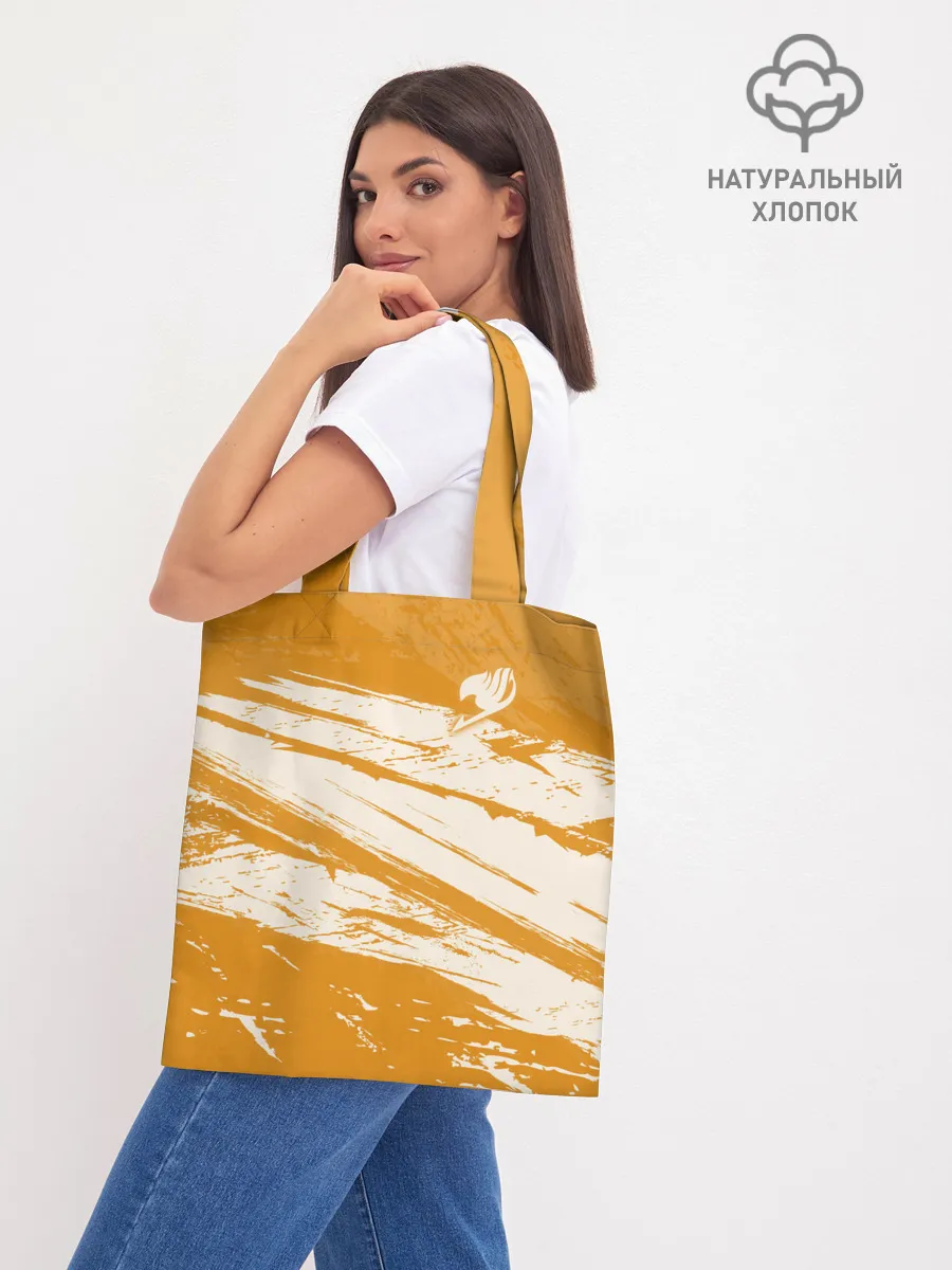 Шоппер база / Хвост Феи оранжевые тона