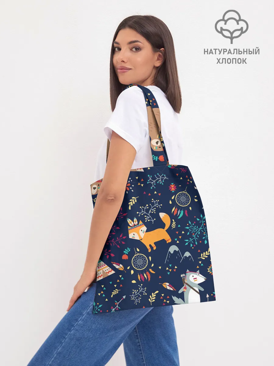 Шоппер база / Звери природа индейцы этно