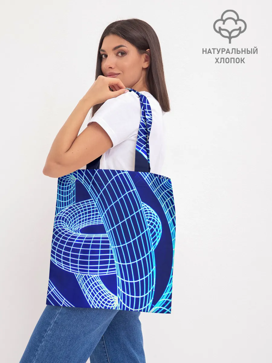 Шоппер база / НЕОНОВАЯ СПИРАЛЬ