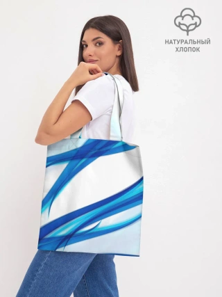 Шоппер база / STRIPES BLUE