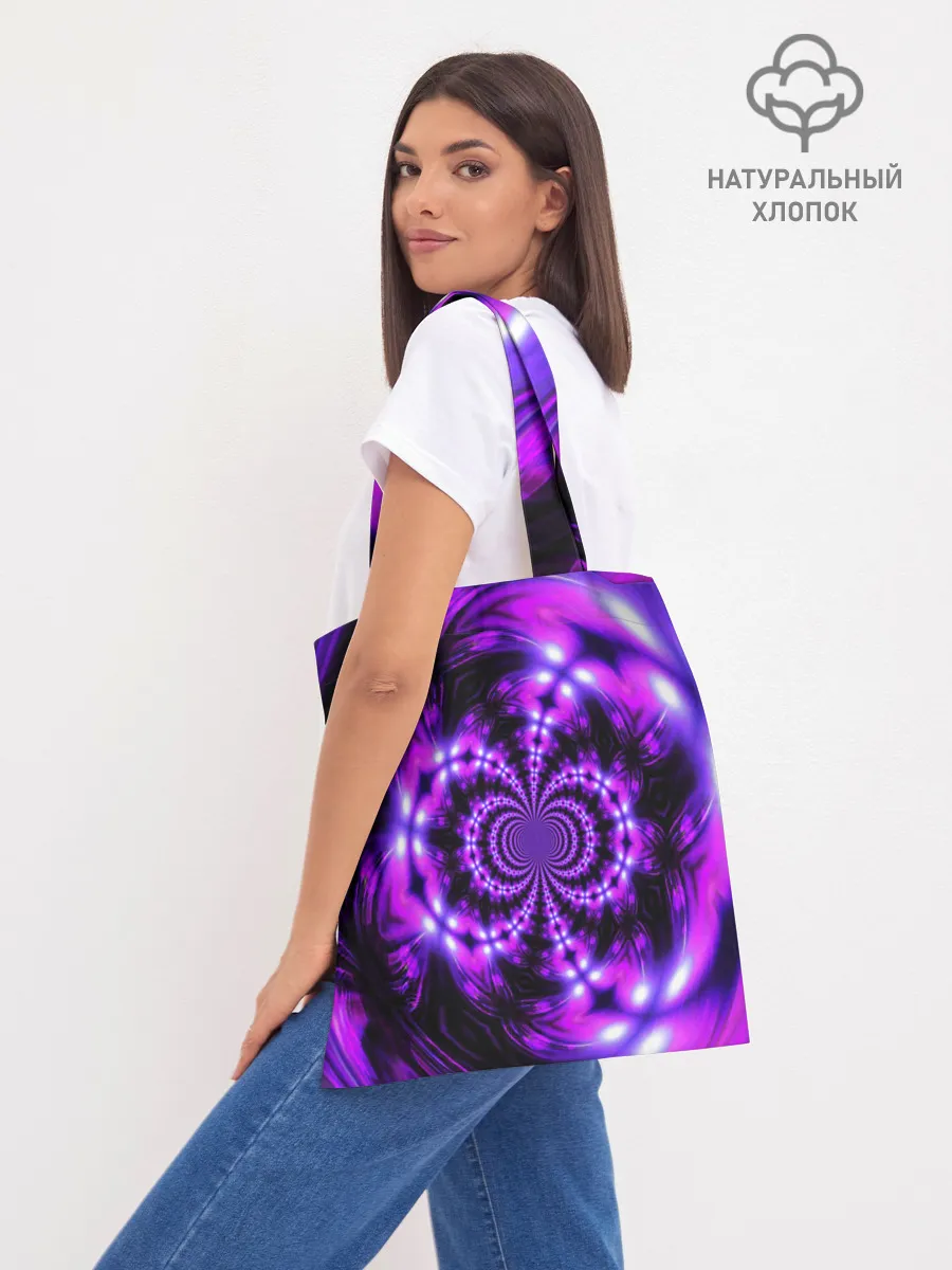 Шоппер база / НЕОНОВЫЙ ФРАКТАЛ