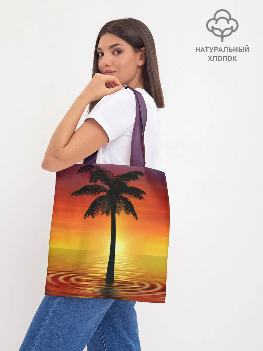 Шоппер база / ТРОПИЧЕСКИЕ ПАЛЬМЫ.