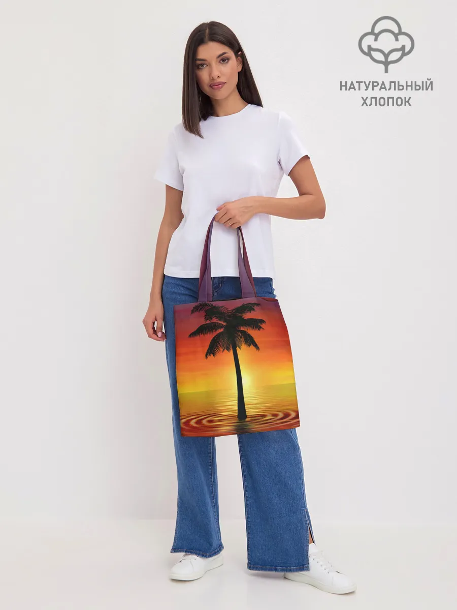Шоппер база / ТРОПИЧЕСКИЕ ПАЛЬМЫ.