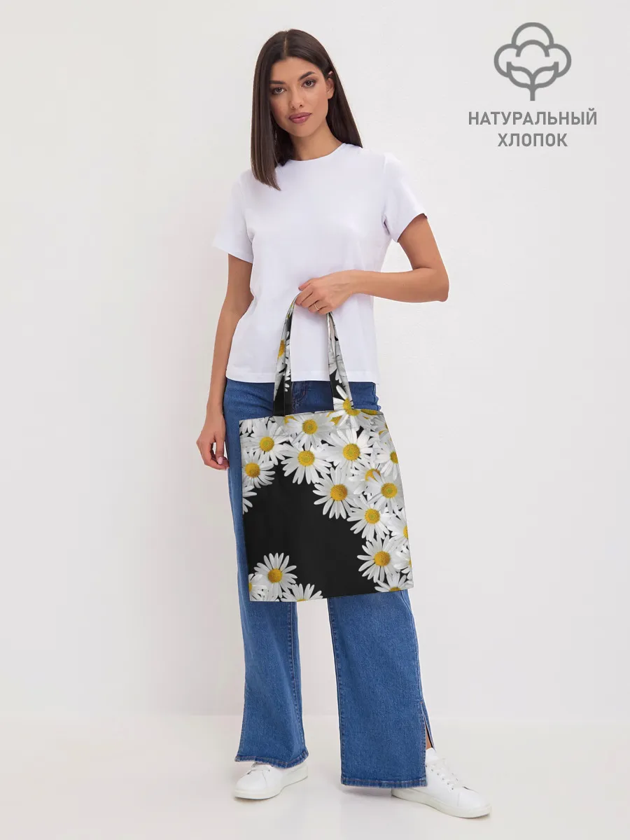 Шоппер база / Ромашковая россыпь
