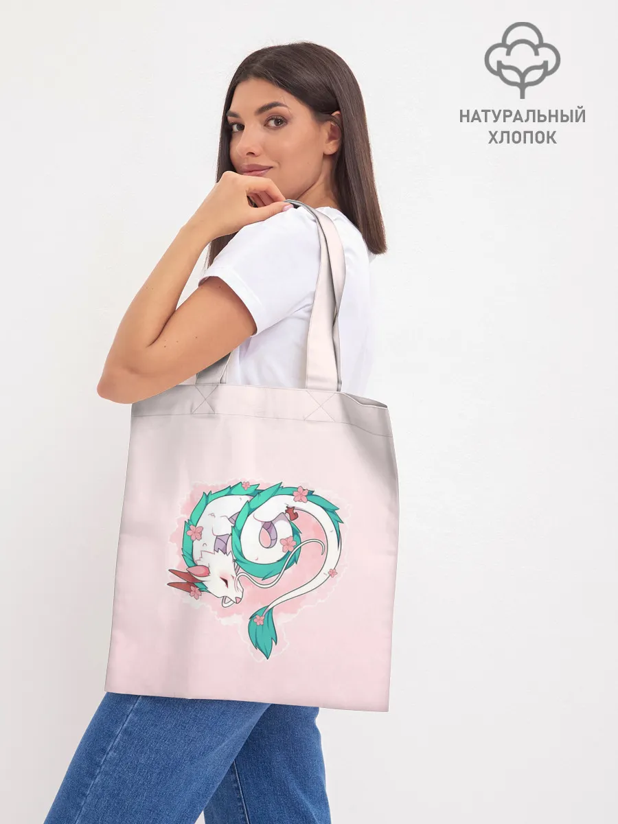 Шоппер база / Спящий дракон Хаку чиби цветы