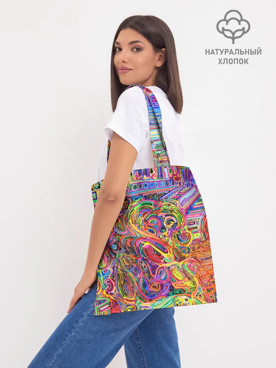 Шоппер база / НЕОНОВЫЕ ЛИНИИ / АБСТРАКЦИЯ