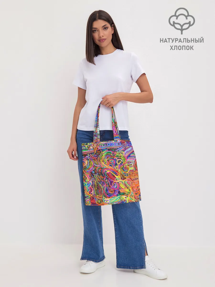 Шоппер база / НЕОНОВЫЕ ЛИНИИ / АБСТРАКЦИЯ