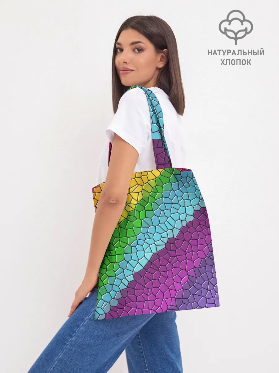 Шоппер база / Яркая мозаика