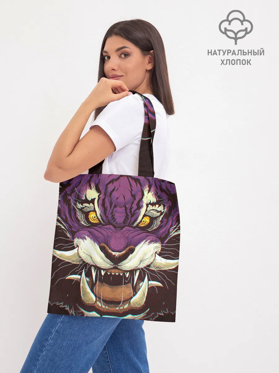 Шоппер база / Маска тигра