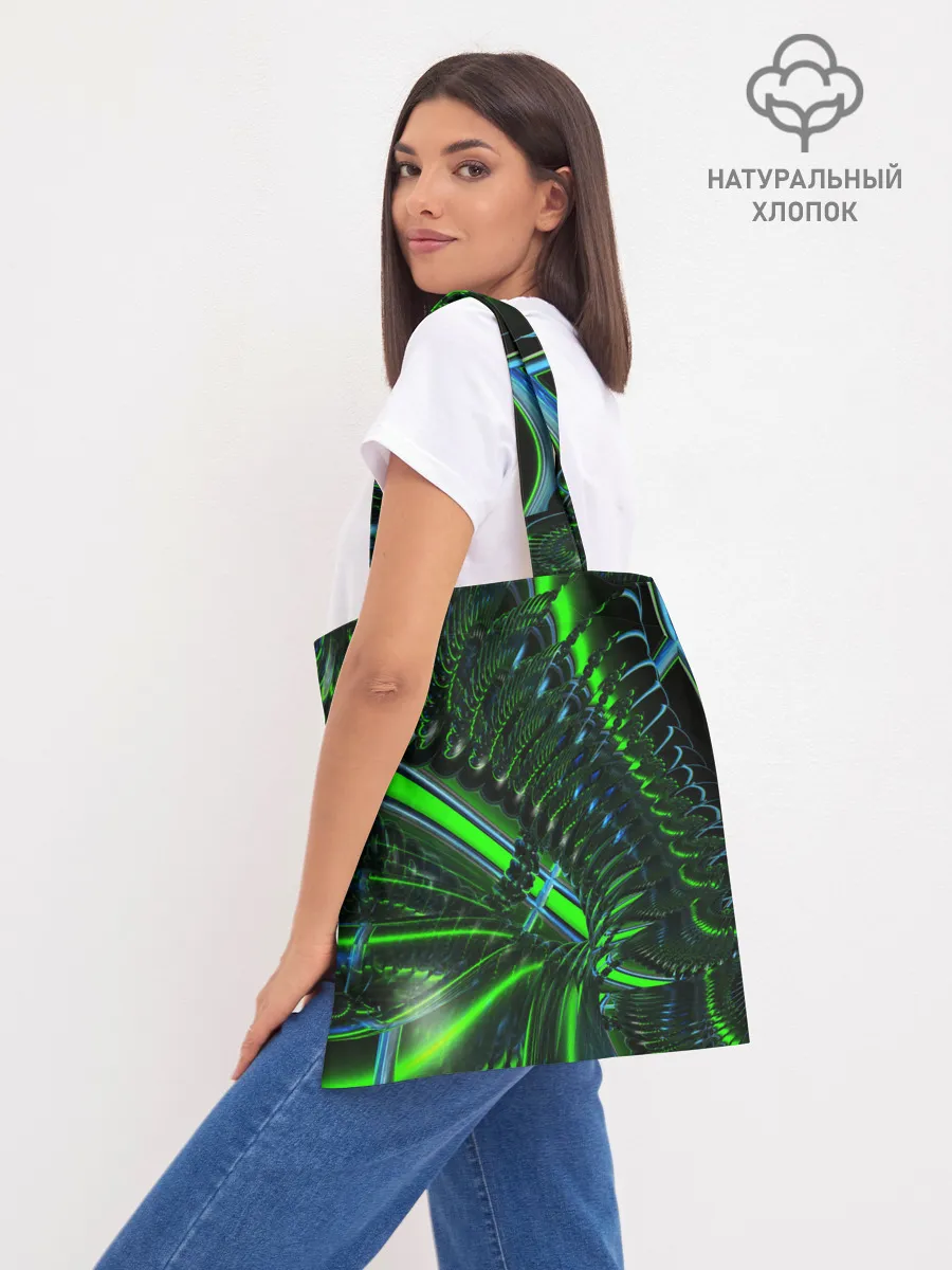 Шоппер база / DIGITAL NEON GREEN