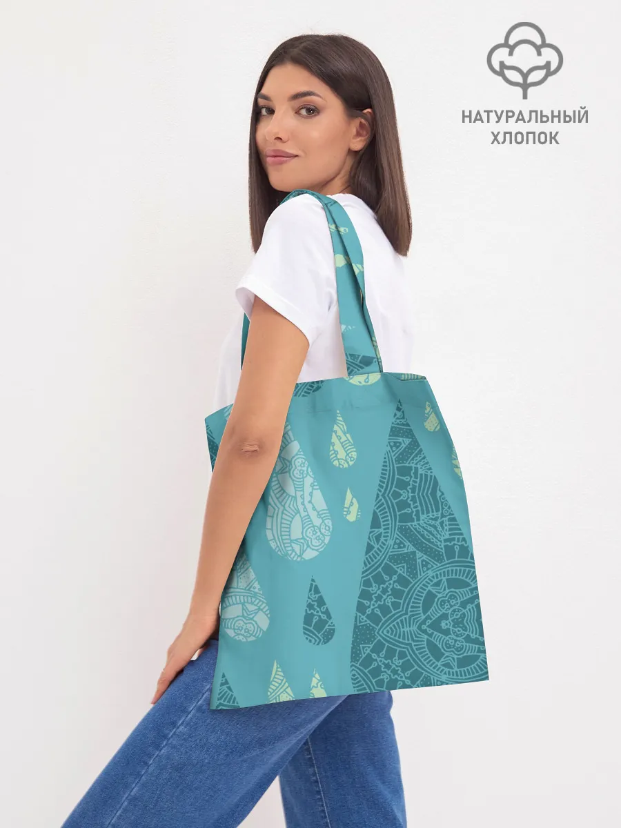 Шоппер база / Лесной узор