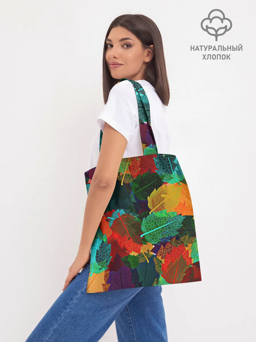 Шоппер база / Abstract Autumn Leaves