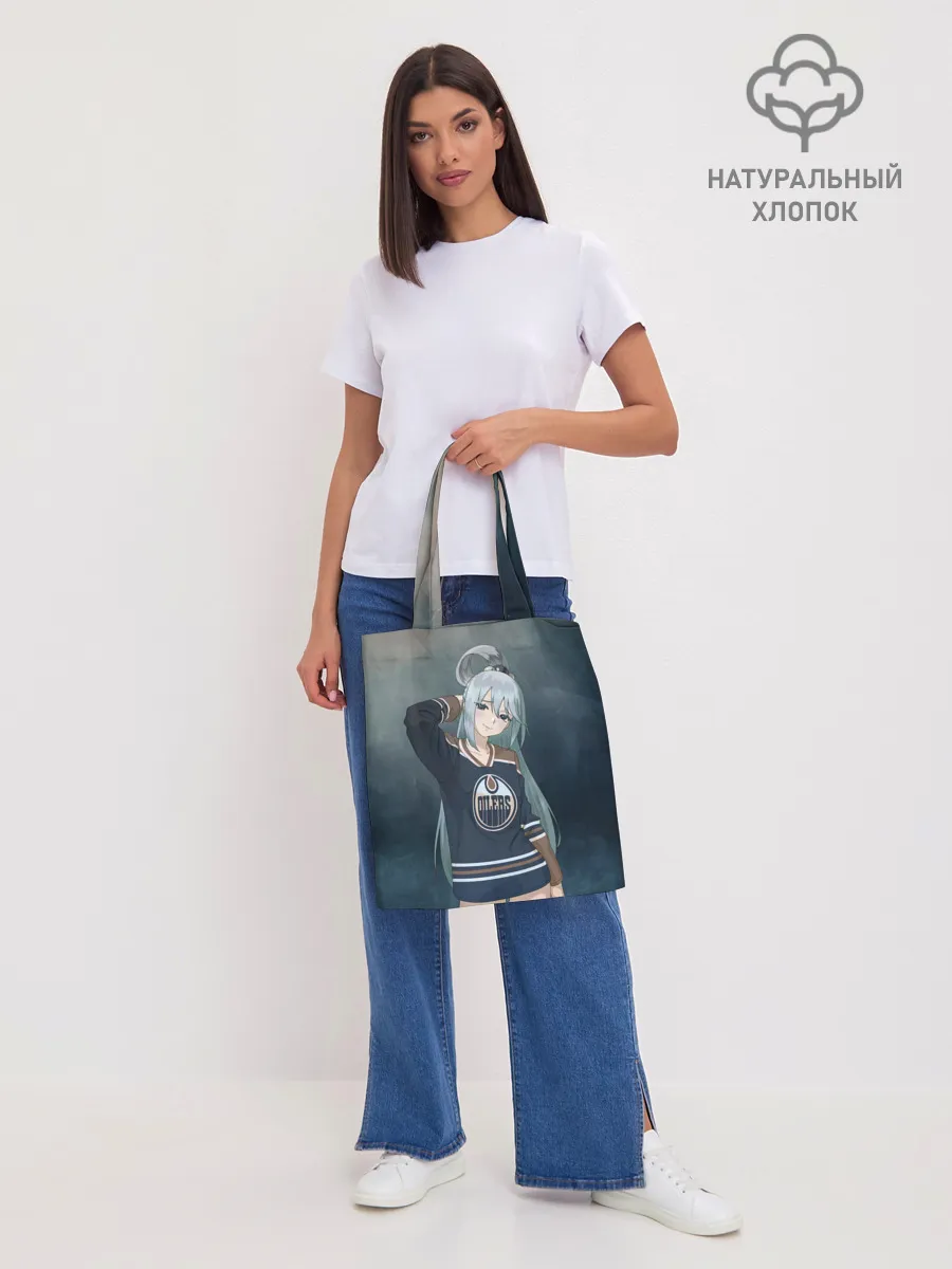 Шоппер база / АКВА в свитшоте