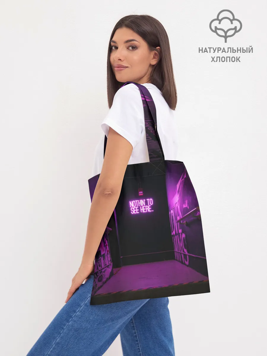 Шоппер база / Неоновый стиль