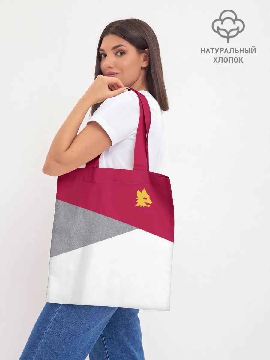 Шоппер база / AS Roma | Red Design 21/22