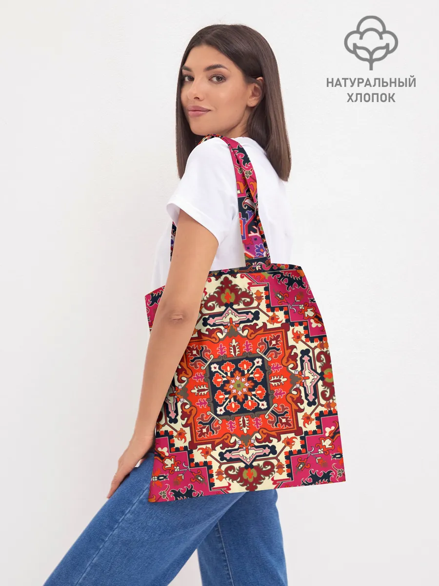 Шоппер база / Бордовый ковер