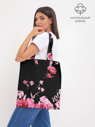 Шоппер база / Яркие розы