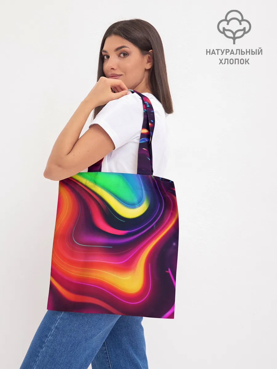 Шоппер база / Неоновые пятна