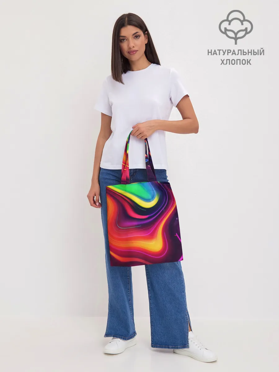 Шоппер база / Неоновые пятна