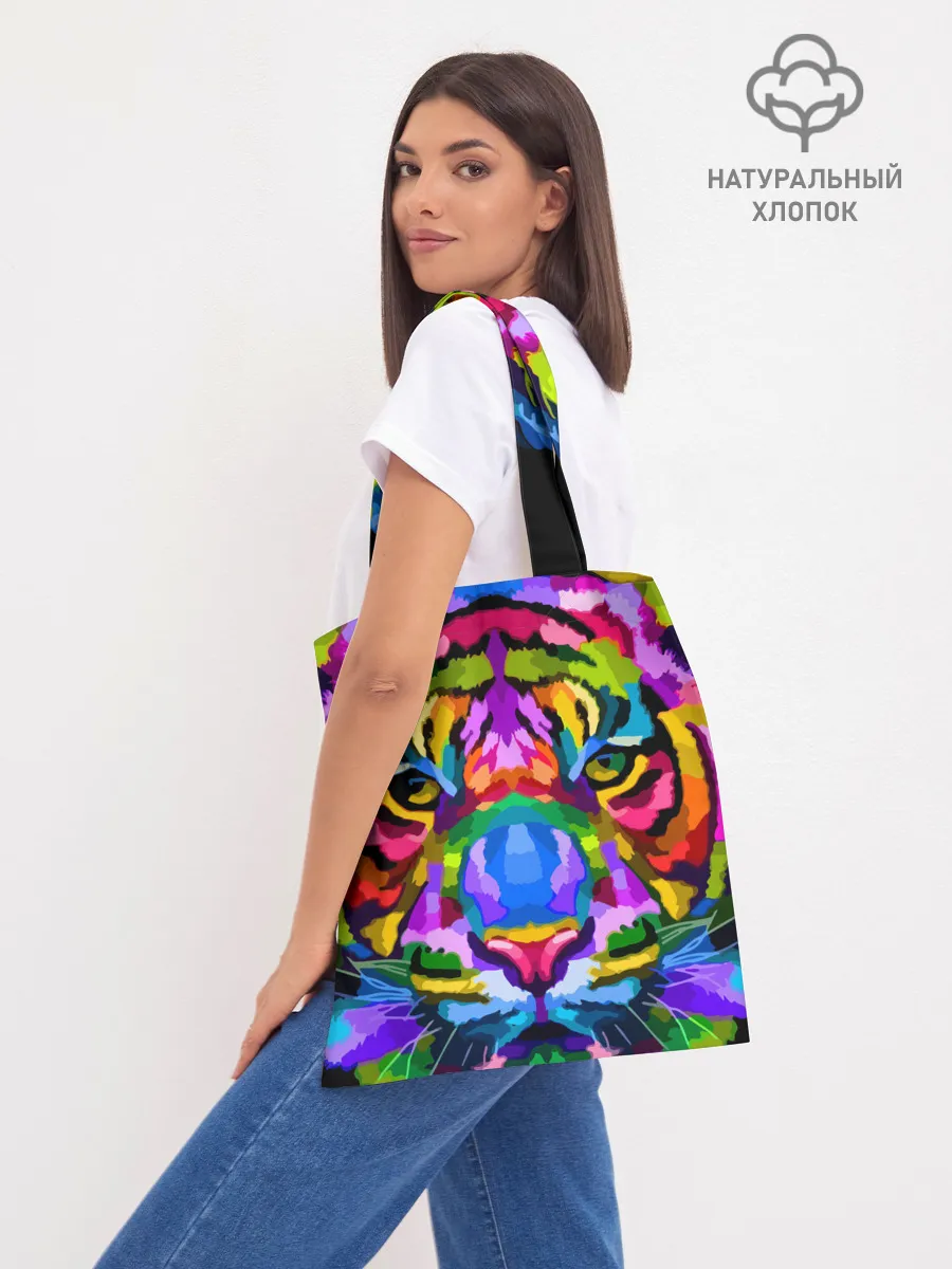 Шоппер база / Neon tiger