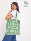Шоппер база / Пиксели зеленые