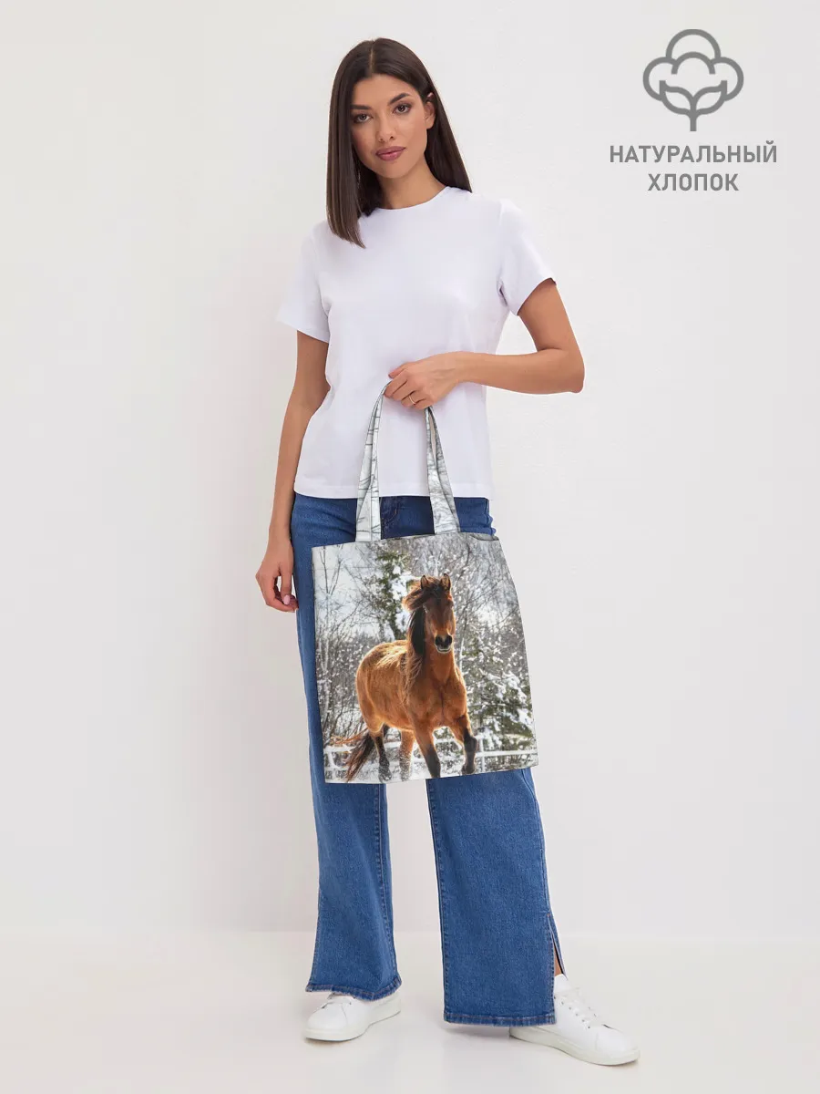 Шоппер база / Конь и снег