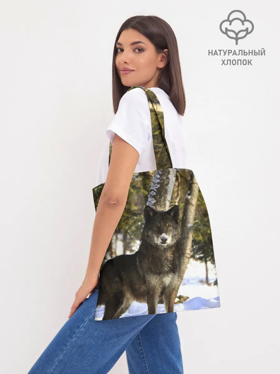 Шоппер база / Волк и снег