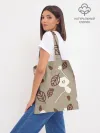 Шоппер база / Цветочный принт