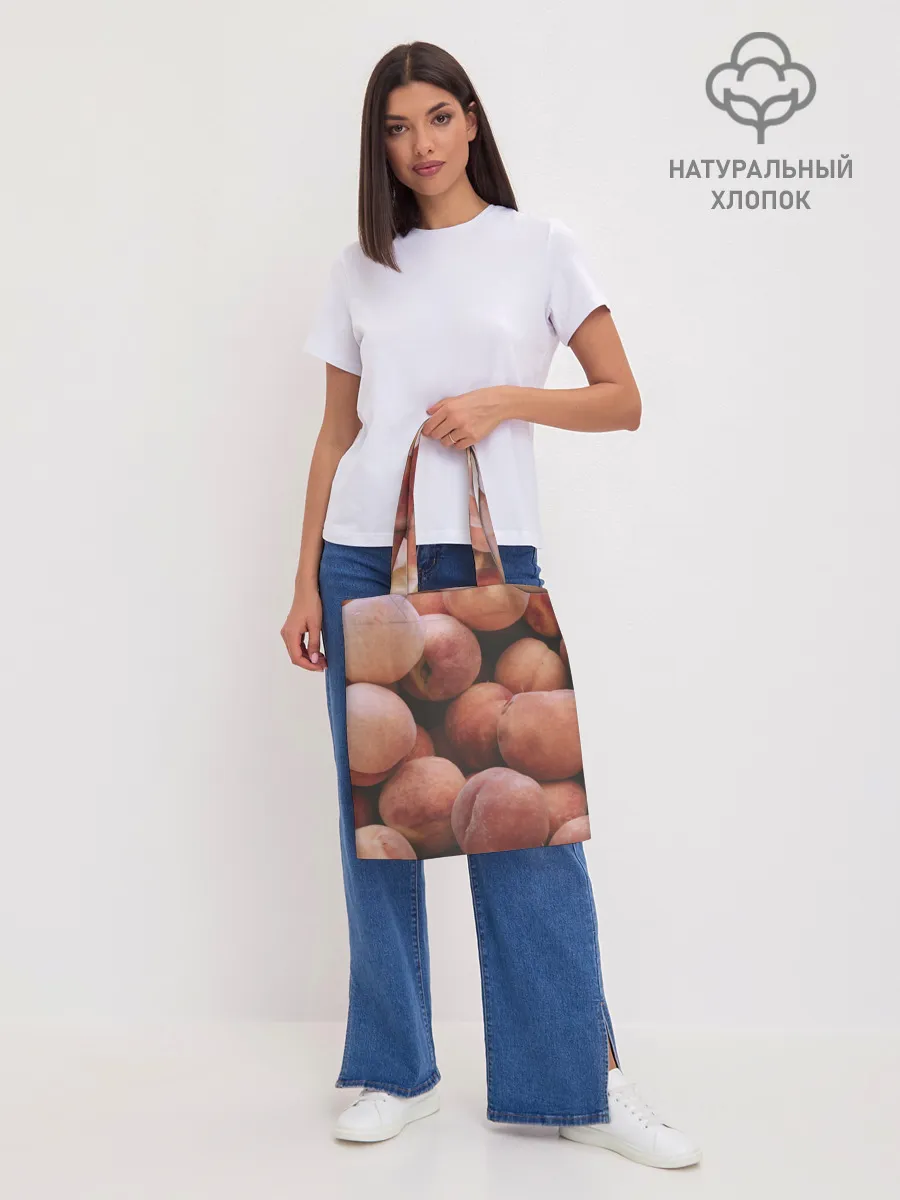 Шоппер база / Персики.