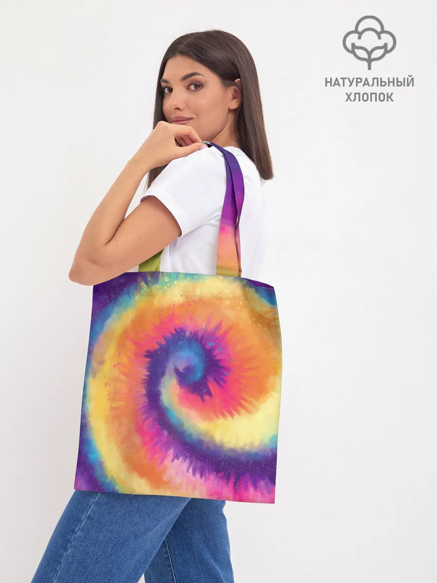 Шоппер база / TIE-DYE MULTICOLOR