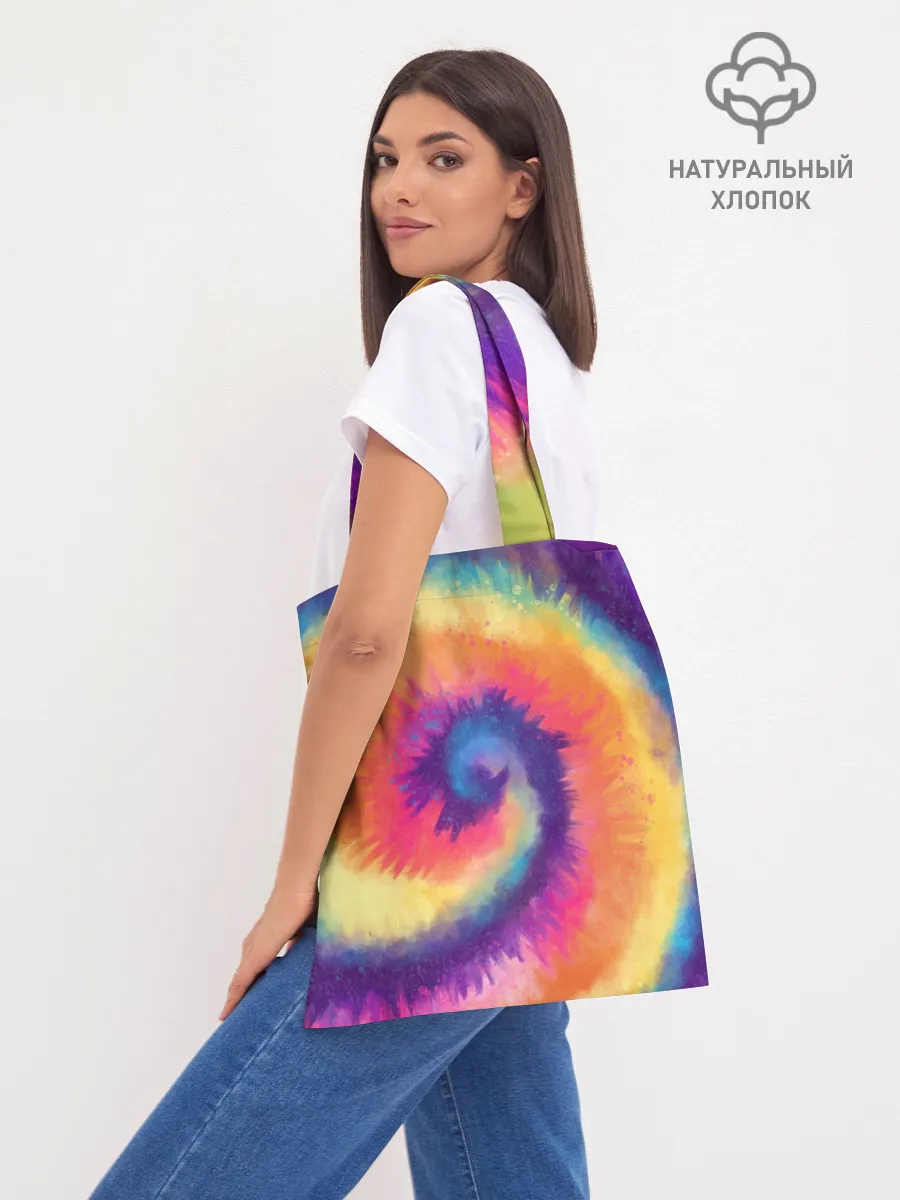 Шоппер база / TIE-DYE MULTICOLOR