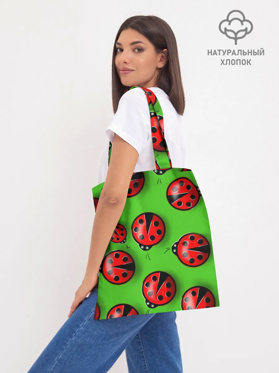 Шоппер база / Божьи коровки