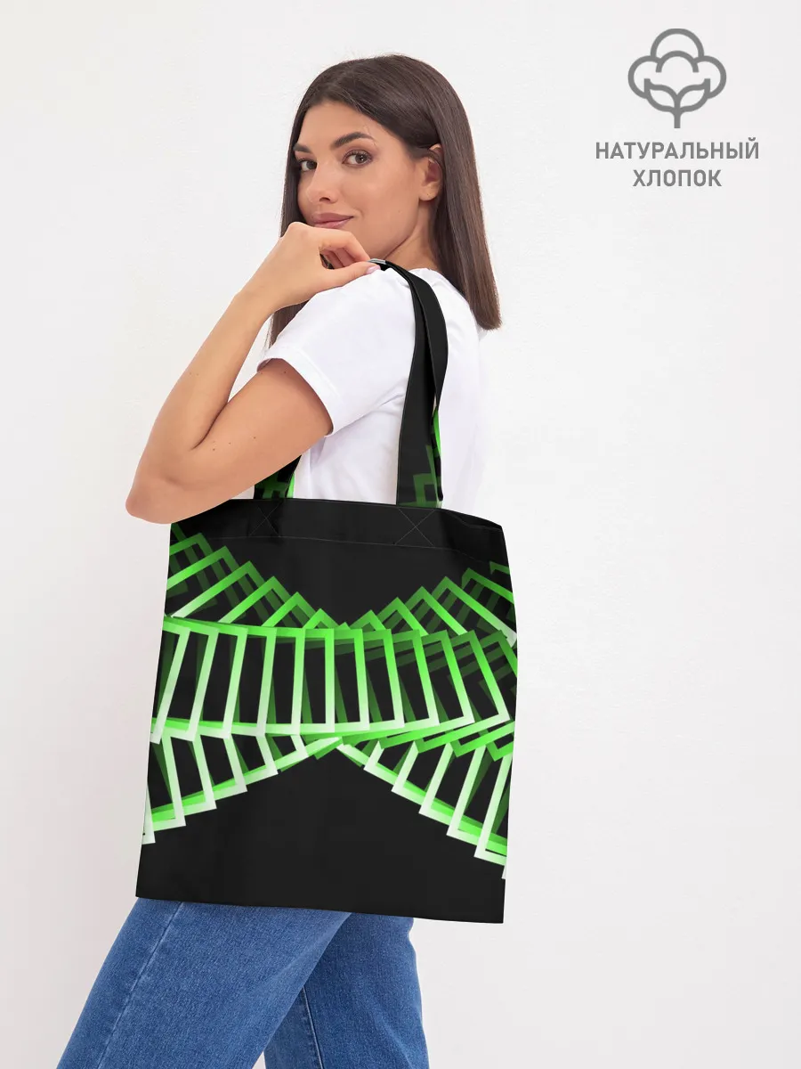 Шоппер база / Неоновые квадраты