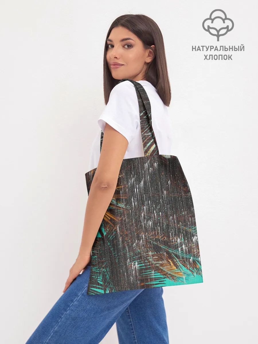 Шоппер база / Palm glitch art