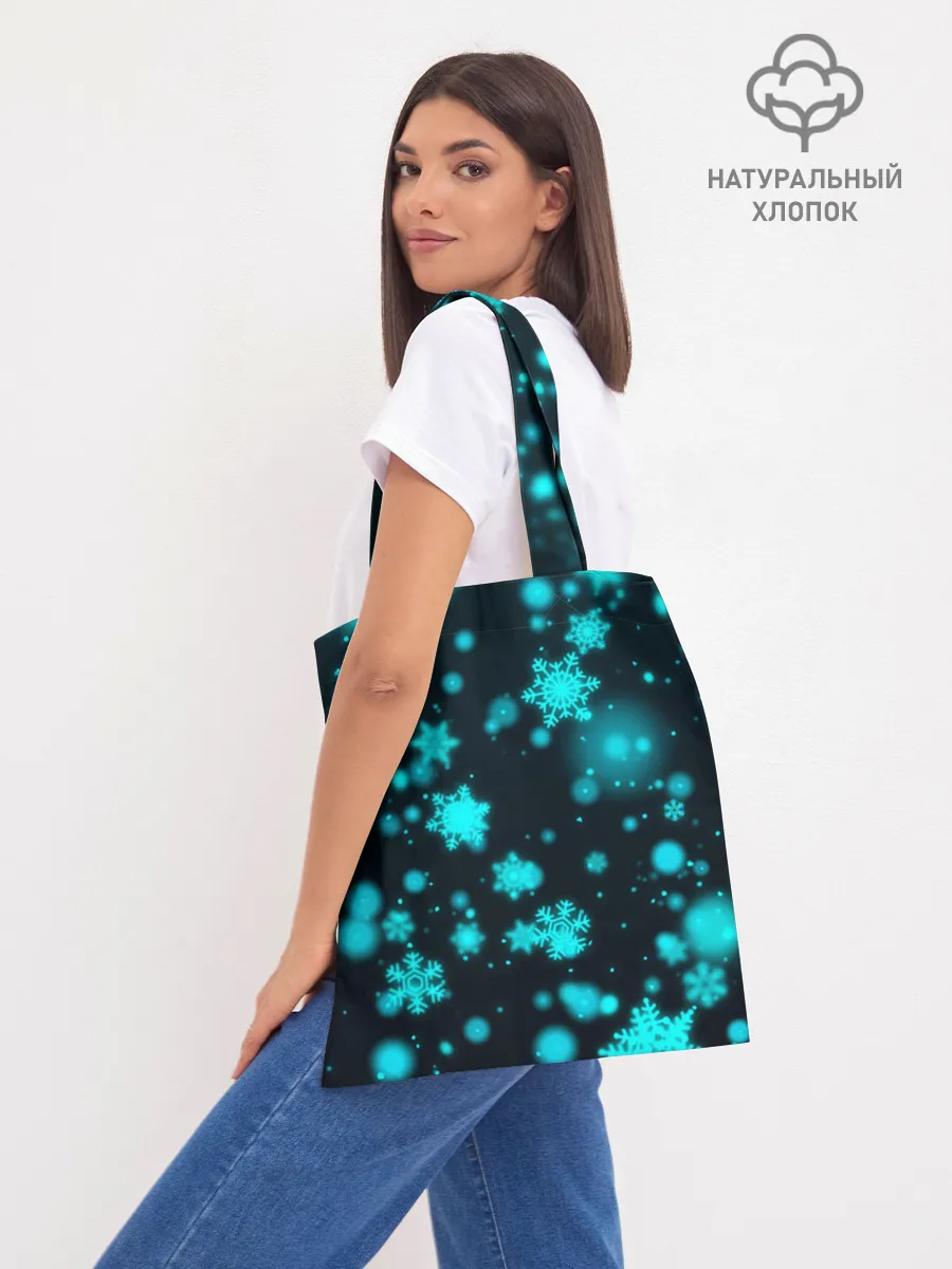 Шоппер база / Новогодний пингвин