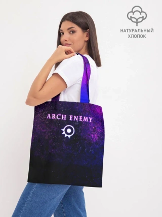 Шоппер база / Arch Enemy. Neon logo