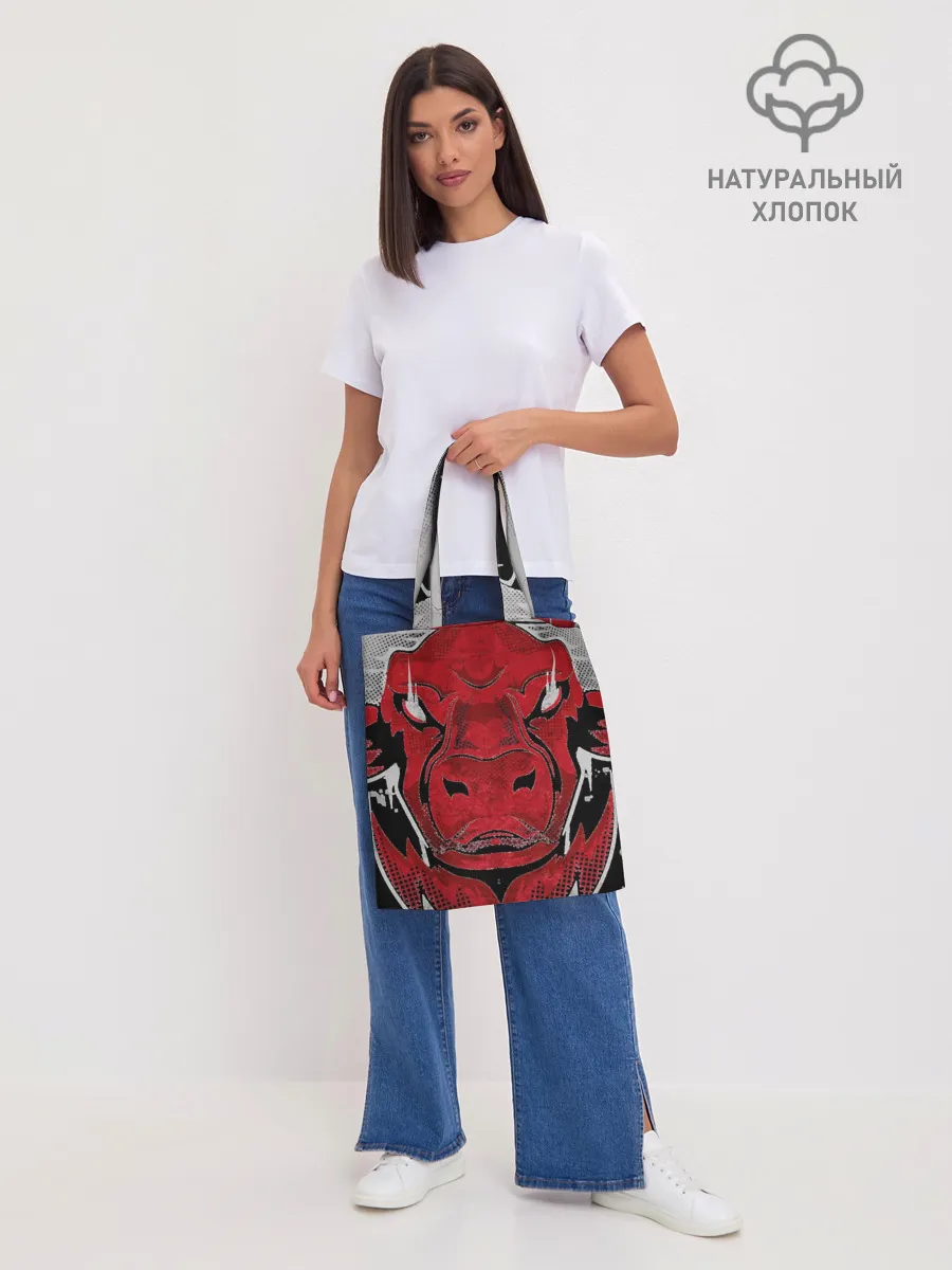 Шоппер база / Красный бык