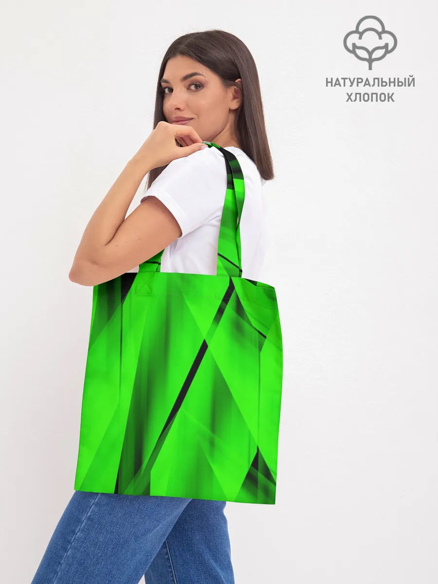 Шоппер база / Зеленый неон