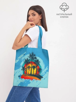 Шоппер база / Море. Пальмы. Песок